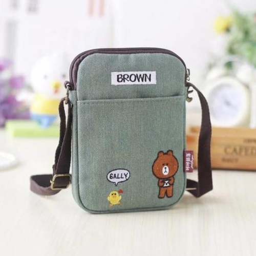 Phone shoulder bag - bag for mobile phone Height: 12.5 cm Width: 2 cm Height: 18 cm