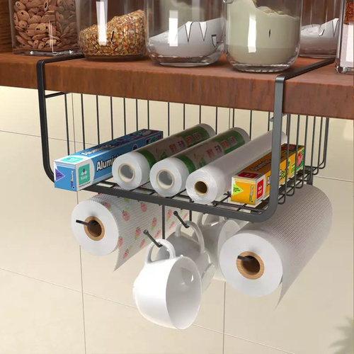 Storage Wardrobe Layered - Cabinet Rack Kitchen Iron Multi-layerStorage Wardrobe Layered Compartment Holder