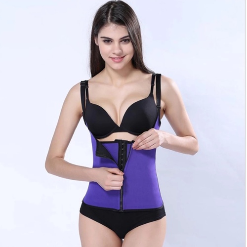 strap body waist - Women's Adjustable Shoulder Strap Waist Trainer Vest Corset