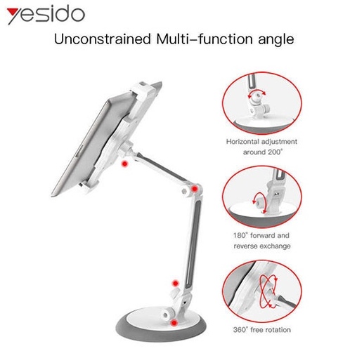 tidery metal table desk mount holder - Portable Accessories Tablet Mobile Phone Mount Desk Cell Phone Stand Holder