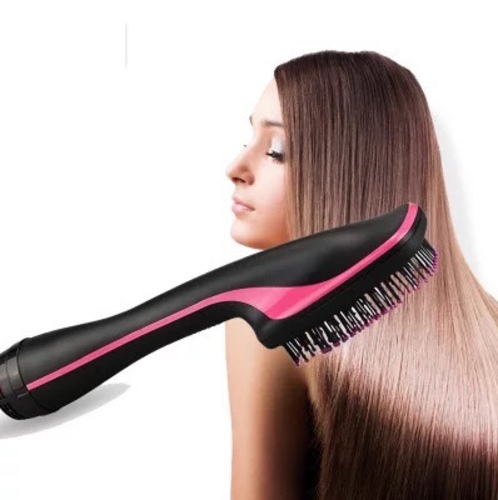 one step dryer styler - 2 in 1 One Step Hair Blower Dryer Styler Salon Smooth Brush Straight 1000w