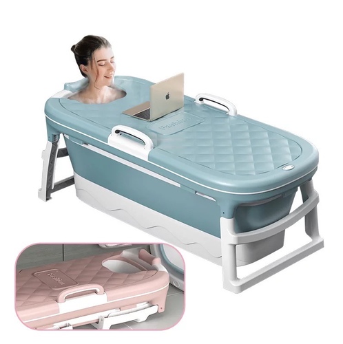 plastic bath tup - Newest version Adult Portable Folding Bath Tub for Adults, Plastic Foldable Bathtub for Adults152*62*50 cm