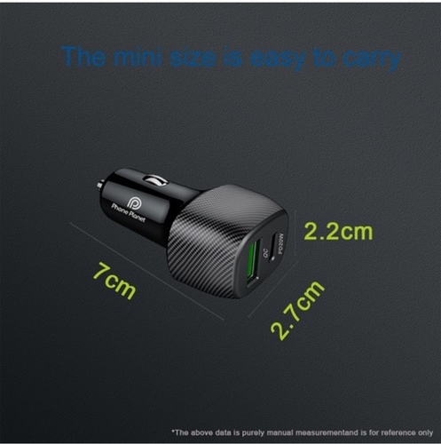 phone planet premium car charger - Phone Planet USB Fast Charging 4.0 3.0 QC3.0 Car Charger 20W Mobile Phone Type C Fast Charging for iPhone Xiaomi Huawei Samsung
Warranty 6 months