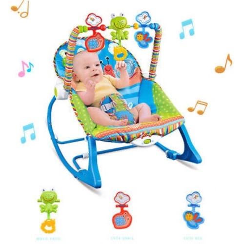 baby chair rocker - 2 in 1 Multi-function Comfort waterproofsleeping play mat soft vibrating swing and music electric baby doll bouncer swing bouncer chair