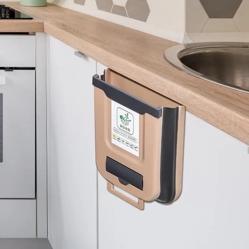 Foldable hanging trash bin, 10 L