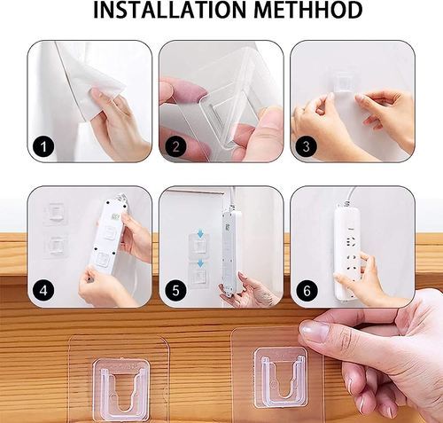 Double-sided self-adhesive hook