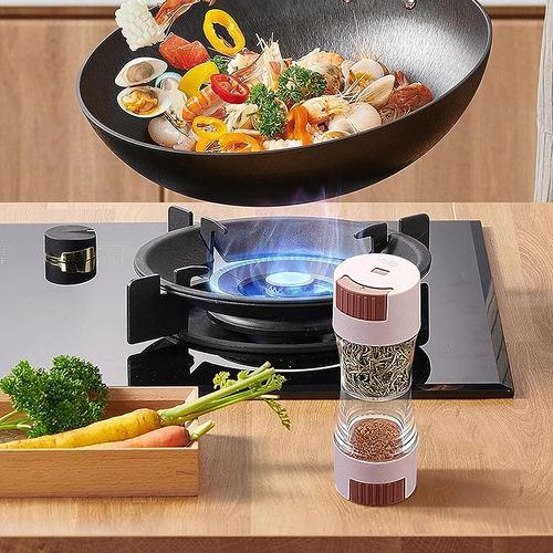 Double sided spice dispenser