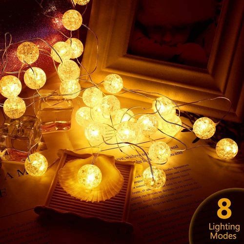 Crystal ball string light 20 balls
