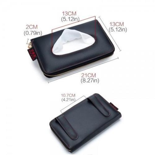 Car hanging tissue holder