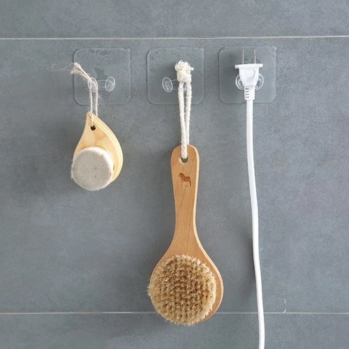 Adhesive transparent holder (2 pcs)