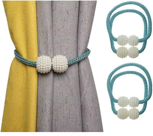 pearl curtain clip (2pcs)