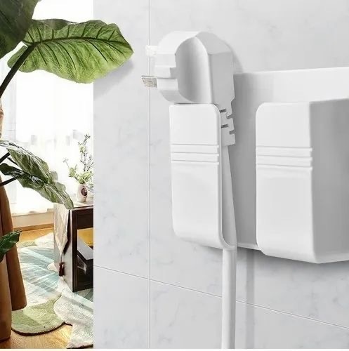 Wall mount phone holder