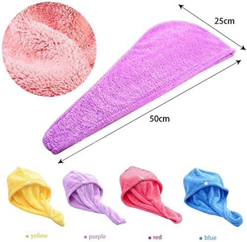 Quick drying hair towel