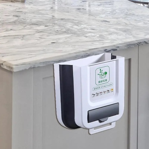 Foldable hanging trash bin, 10 L