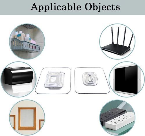 Double-sided self-adhesive hook