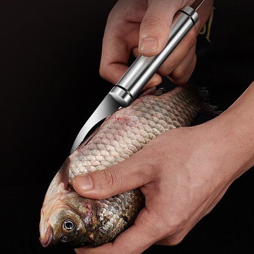 Double head shrimp cleaning tool