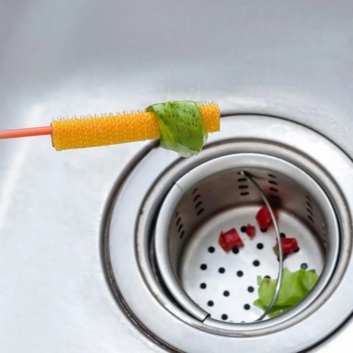 Rotary tool for unblocking sewage