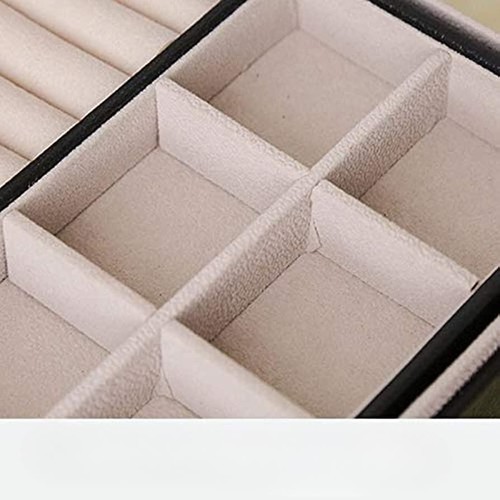 Jewelry storage box with lock