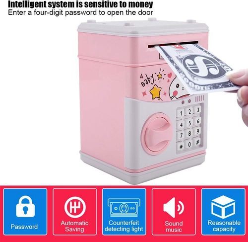 Piggy bank with password