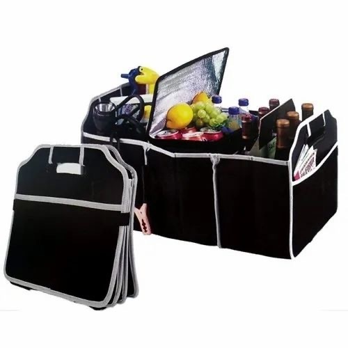 Foldable trunk organizer