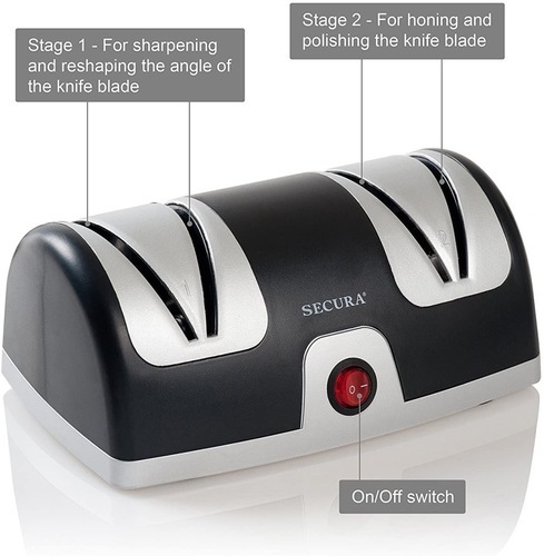 Electric knife sharpener