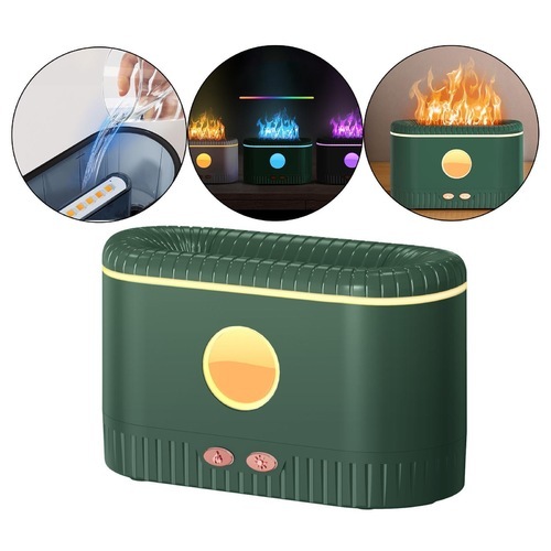 Aromatic Humidifier Flame Lighting