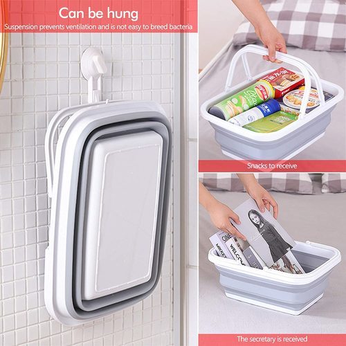 Foldable Shopping Basket with Handle