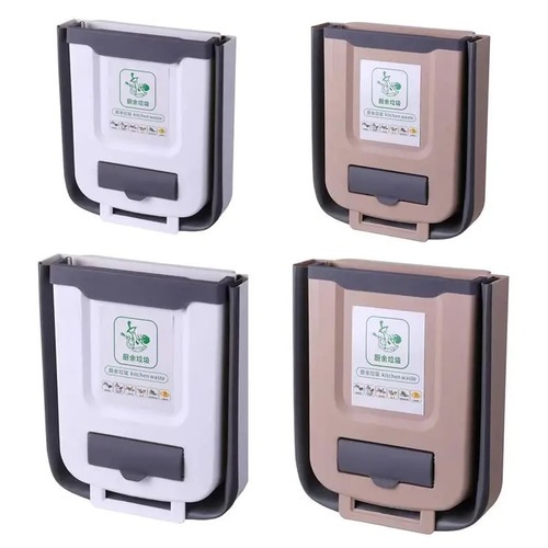 Foldable hanging trash bin, 10 L