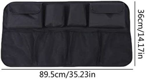 Car Seat Organizer, 8 Storage Pockets