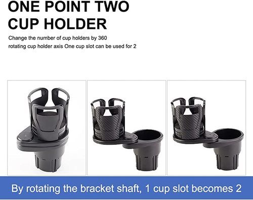 2 in 1 car cups holder