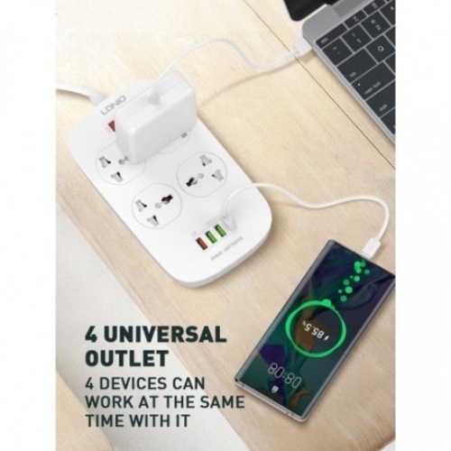 Electricity connection 4 sockets from LDNIO