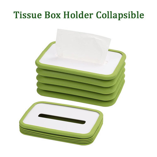 Tissue Box Silicone Collapsible