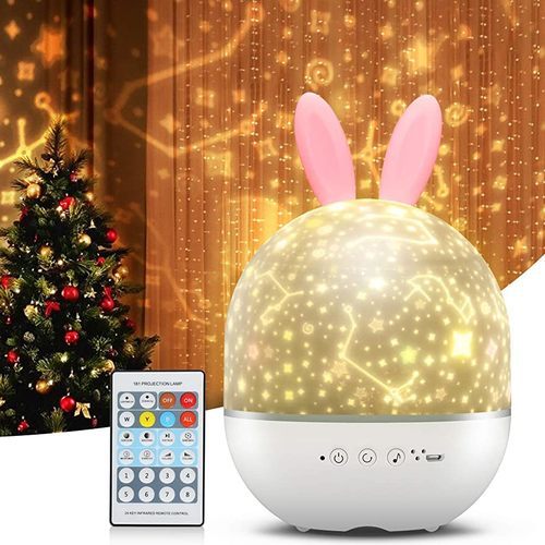 Children Led Rabbit Night Light Baby  with Remote Control
