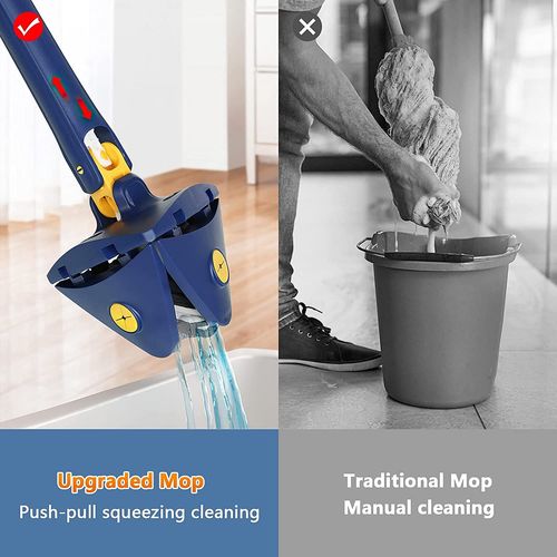 360-degree swivel mop
