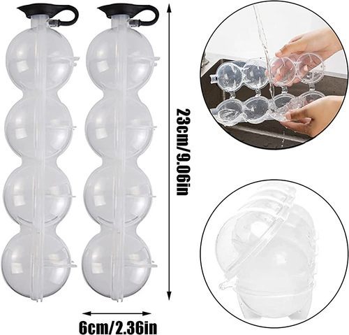 ice ball maker, 4 holes