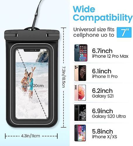 Waterproof phone bag