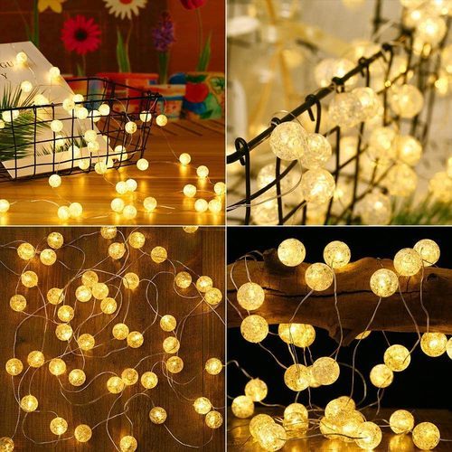 Crystal ball string light 20 balls