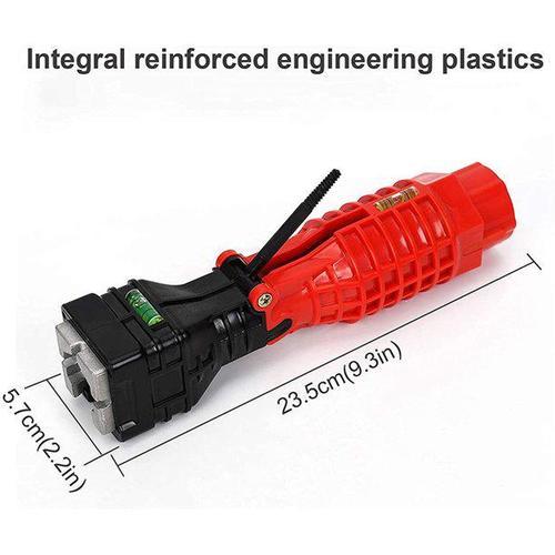 18 in 1 collapsible plumbing wrench