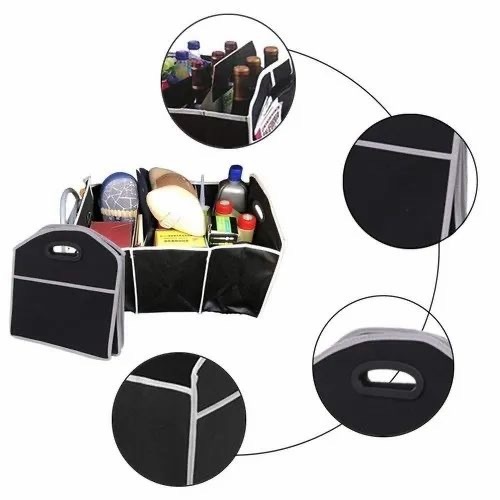 Foldable trunk organizer
