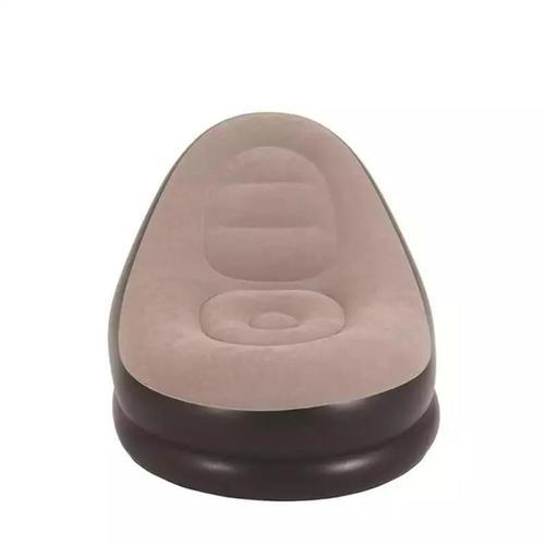 Air sofa with footrest