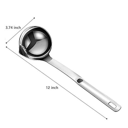 Oil separation scoop