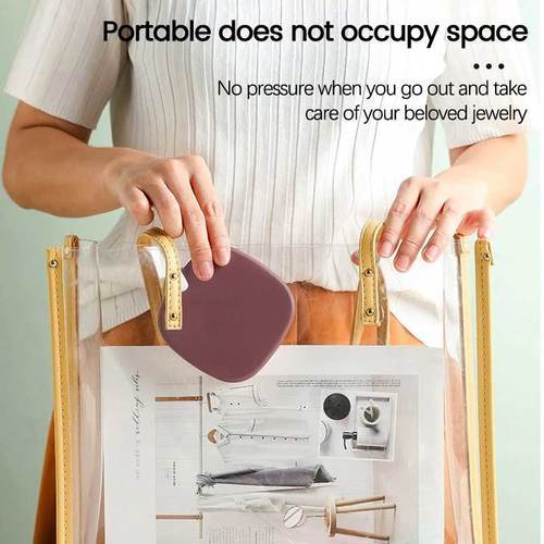 Mini storage box with mirror