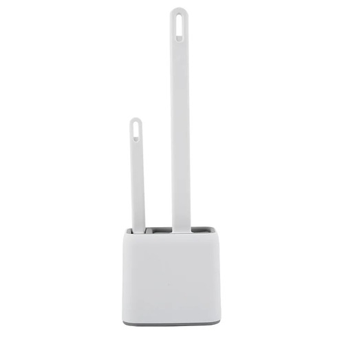 2 in 1 Silicone Toilet Brush