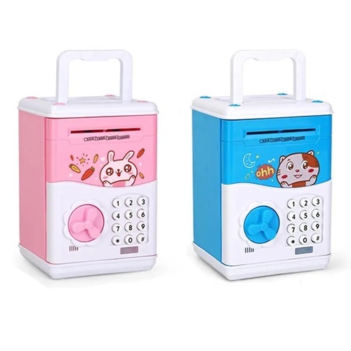 Piggy bank with password