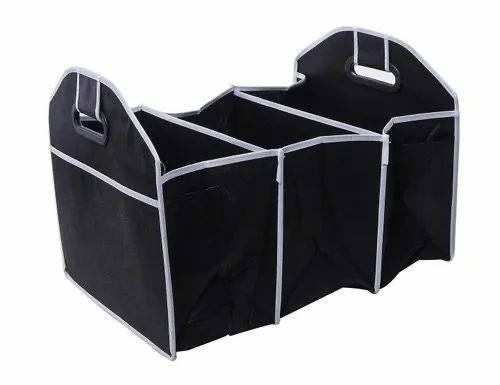 Foldable trunk organizer