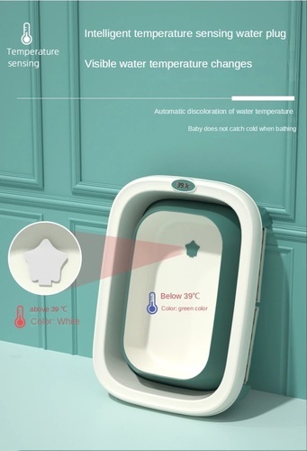 Foldable baby bathtub