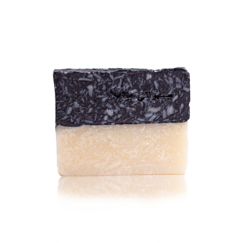 Sabonaty - Milk & Active charcoal soap - Natural soap ... Handmade ...  Made from olive oil, coconut oil, active carbon and fresh milk. Suitable for all skins purifies and cleans the skin
  weight 130 grams