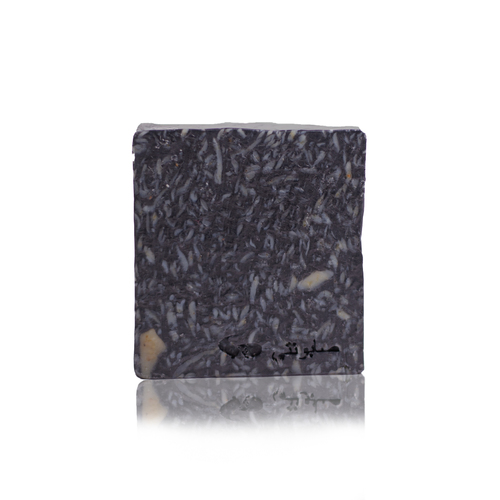 Sabonaty - Activated  charcoal myrrh soap - Made from olive oil and a group of nice oils on the skin  in addition to the effective ingredients and basically the blonde bitter and active coal  Perfect for oily and mixed skin.  130 grams