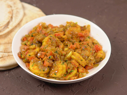 Shrimp Hamees with Bread