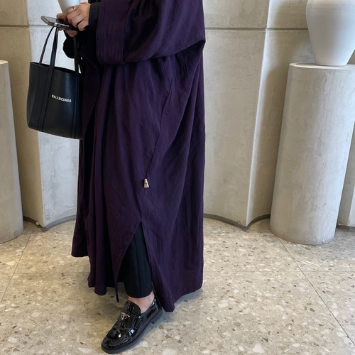 linen abaya